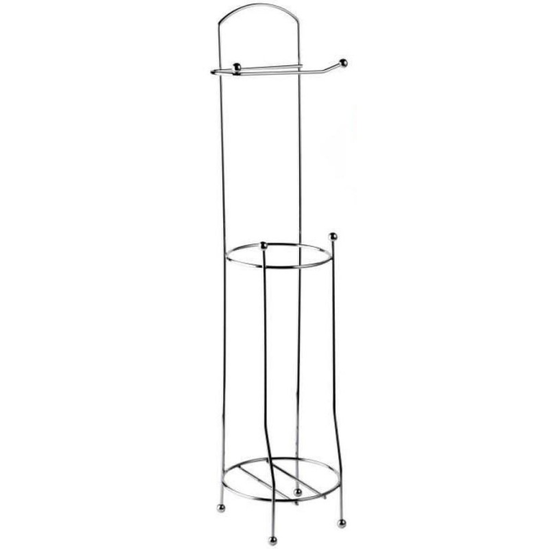 07560 BASIC STOJAK WC NA PAPIER CHROM METAL 07560 BASIC STOJAK WC NA PAPIER CHROM METAL