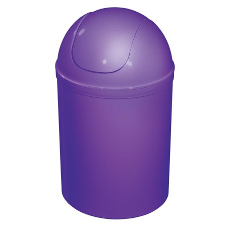 02880 Kosz na śmieci 5 l. plastikowy fioletowy
