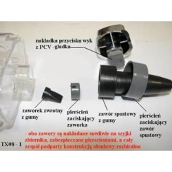 72027 DOZOWNIK DO MYDŁA 350ml BIAŁY