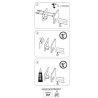 07824 TORE BISK METAL UCHWYT NA PAPIER WC