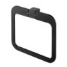 02969 Futura black wieszak owalny