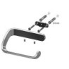 04312 Natura Bisk uchwyt WC prosty chrom
